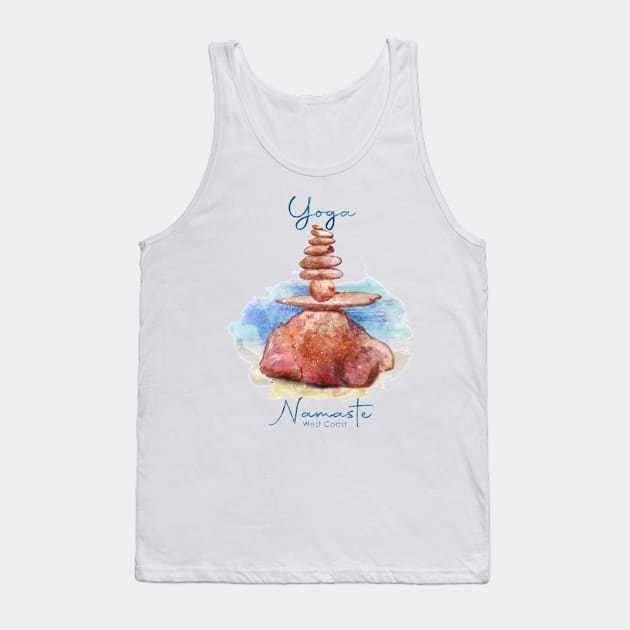 Yoga Rocks Tank Top by Mind's Edge Concepts